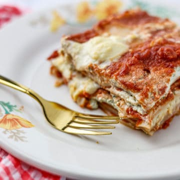 Best ever vegan lasagna